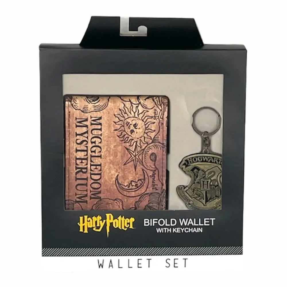 Harry Potter Muggledom Mysterium Wallet and Keychain